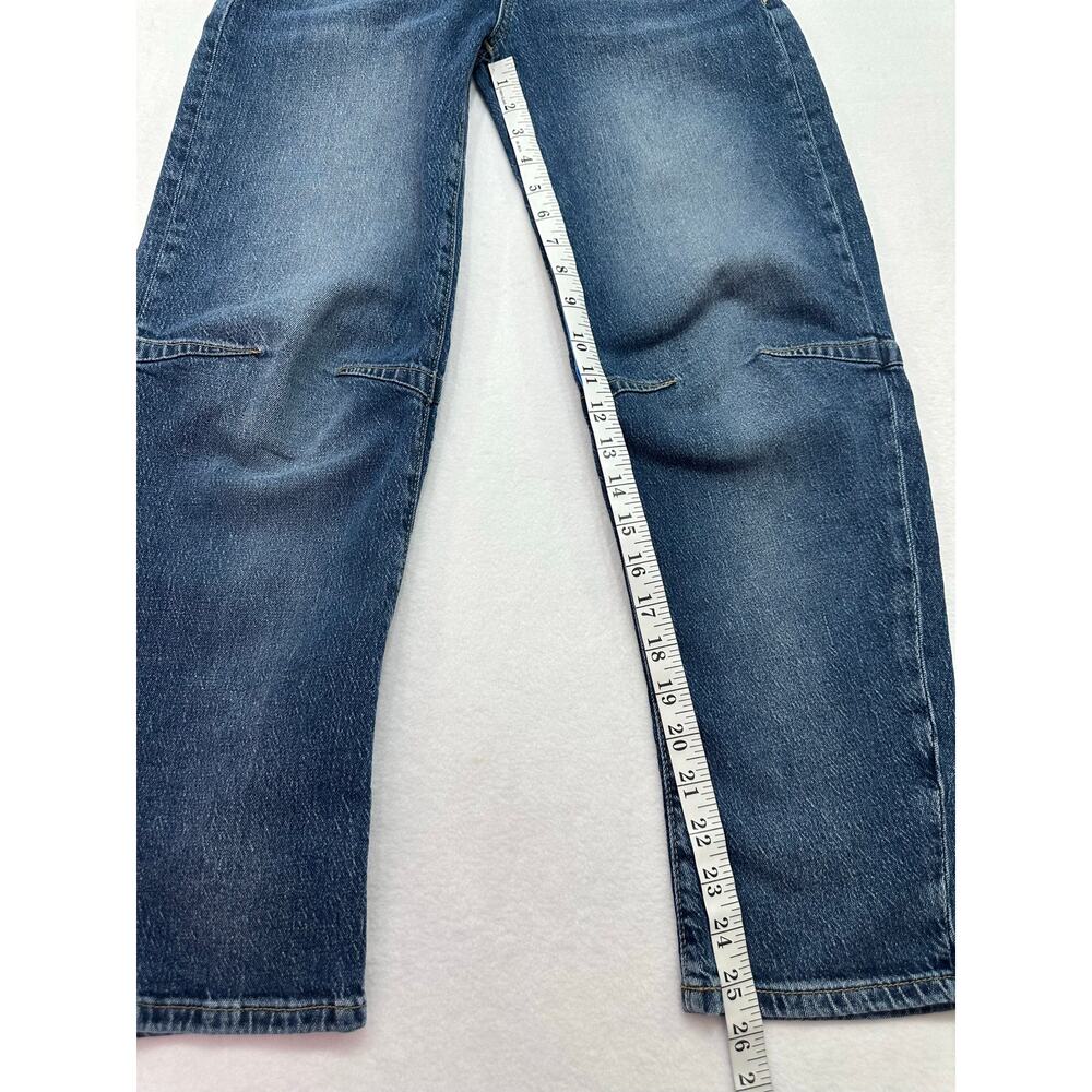 Pilcro Anthropologie High Rise Tapered Boyfriend Jeans Size 25 Medium Wash Denim - Picture 10 of 11